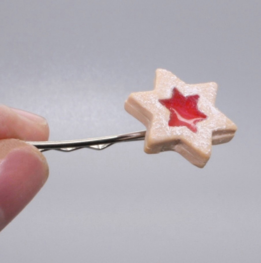 linecké  .. linecká hvězdička jako sponka