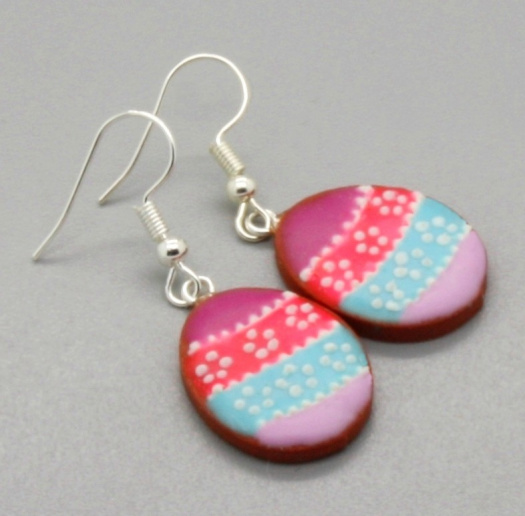 velikonoční perníčky zdobené jako kraslice