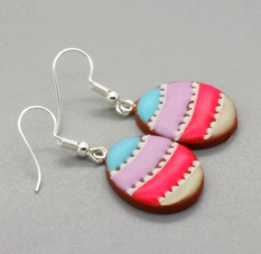 velikonoční perníčky zdobené jako kraslice