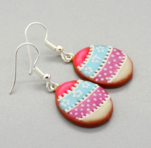 velikonoční perníčky zdobené jako kraslice