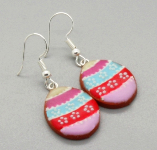 velikonoční perníčky zdobené jako kraslice