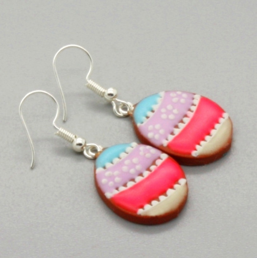 velikonoční perníčky zdobené jako kraslice