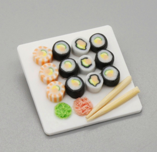 sushi .. brož 4 cm