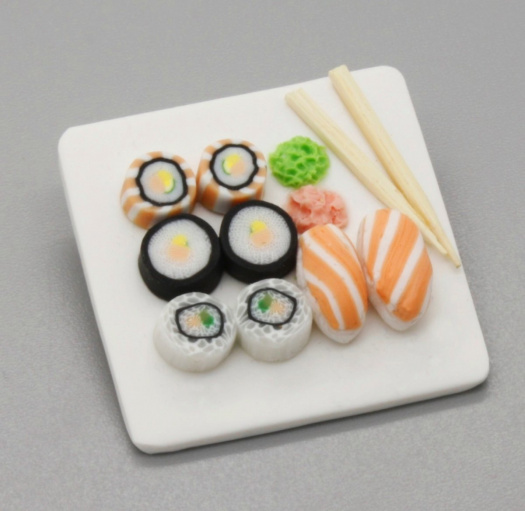 sushi .. brož 4 cm