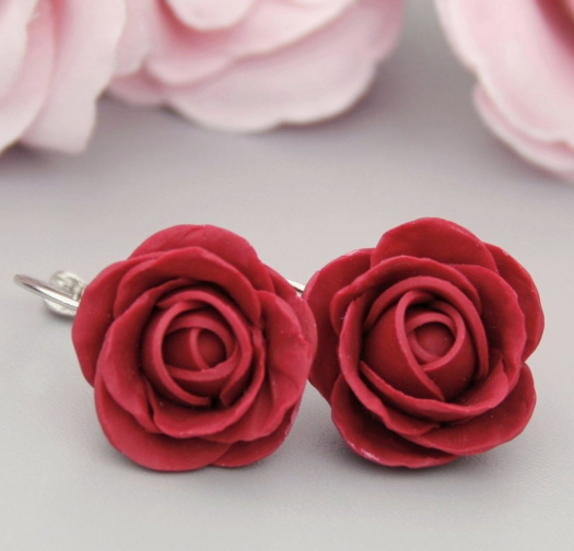 růže  .. cvakačky 2  cm