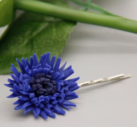 chrpa do vlasů ..  sponka