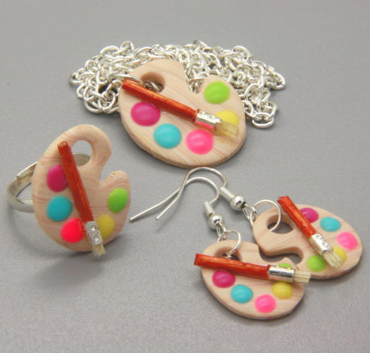 malířské palety .. souprava