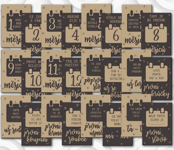 Milníkové kartičky No.20