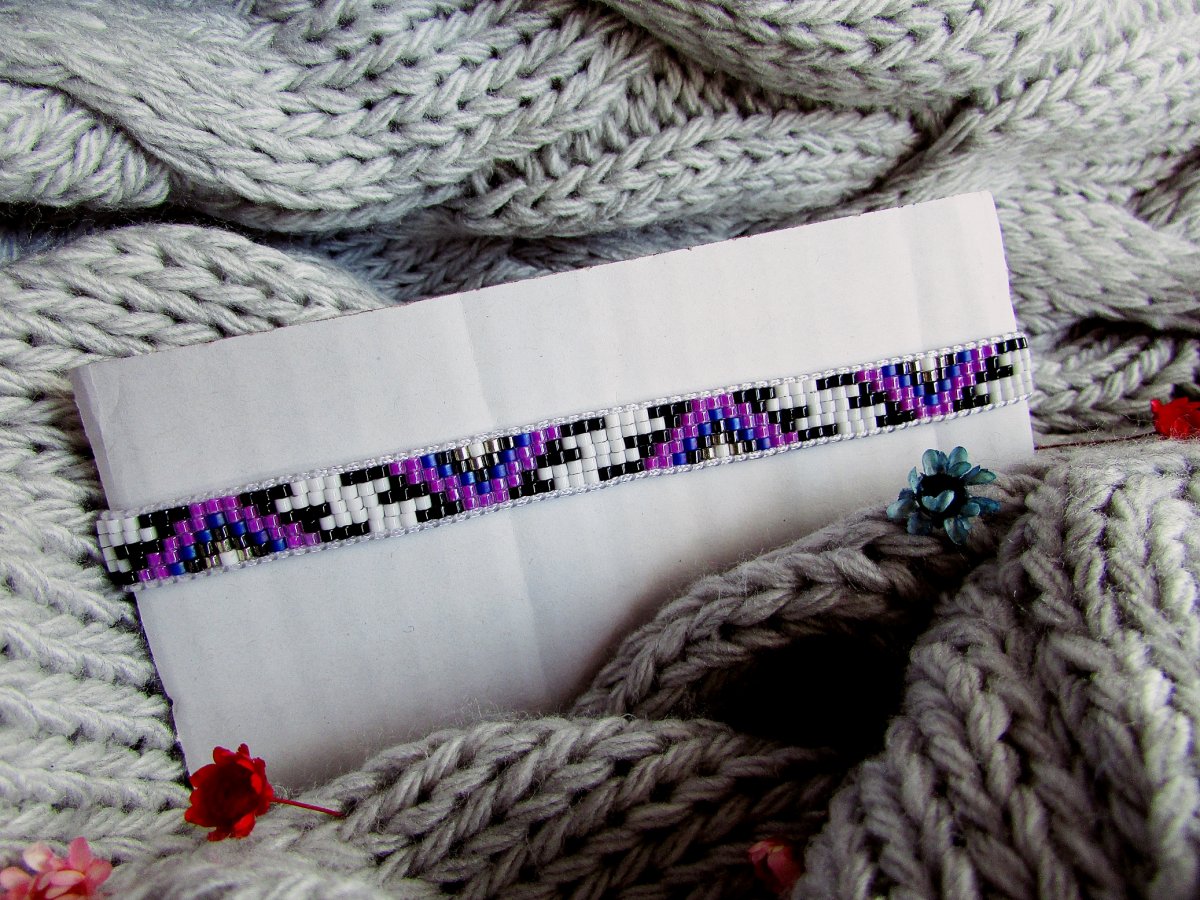 MIYUKI tkaný náramek