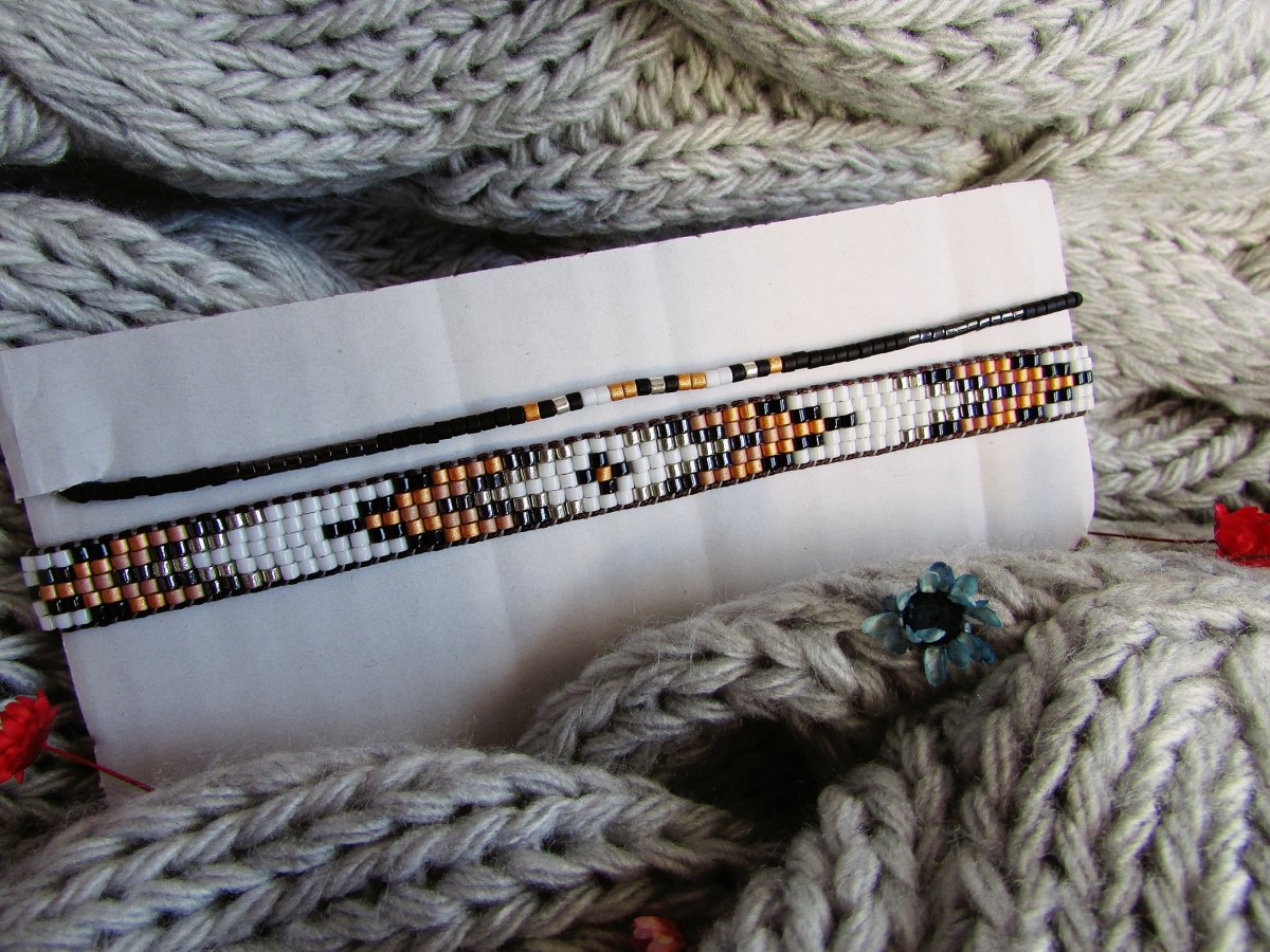 MIYUKI tkaný náramek