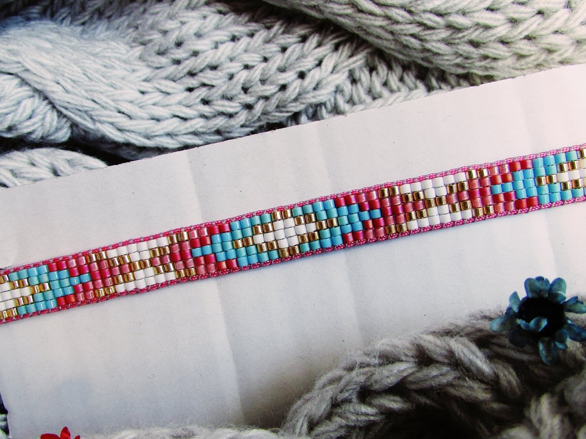 MIYUKI tkaný náramek