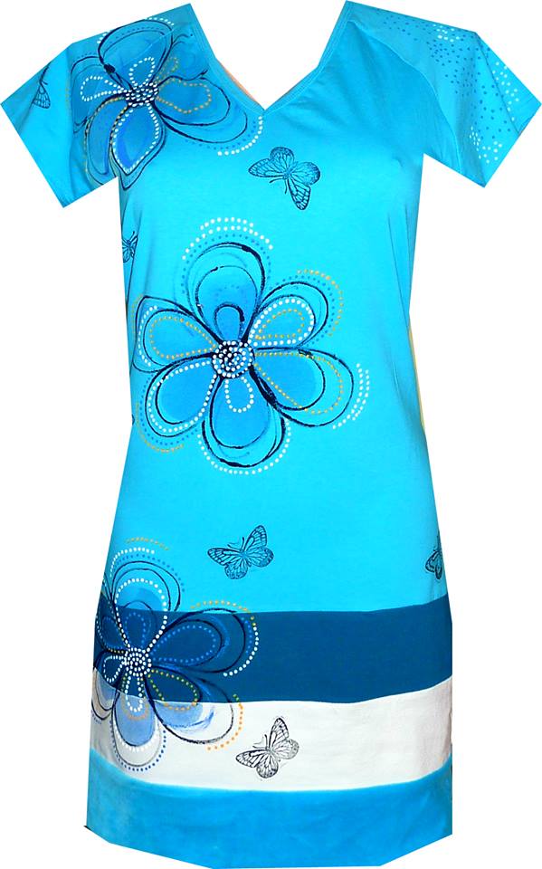 MODRÁ JE DOBRÁ 2 - šaty dámské