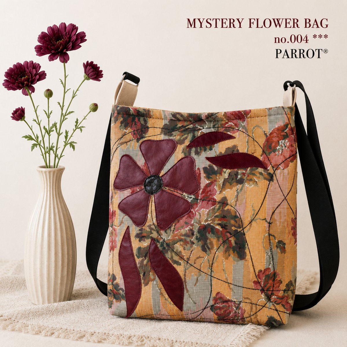 MYSTERY FLOWER BAG no.004 ***  PARROT®