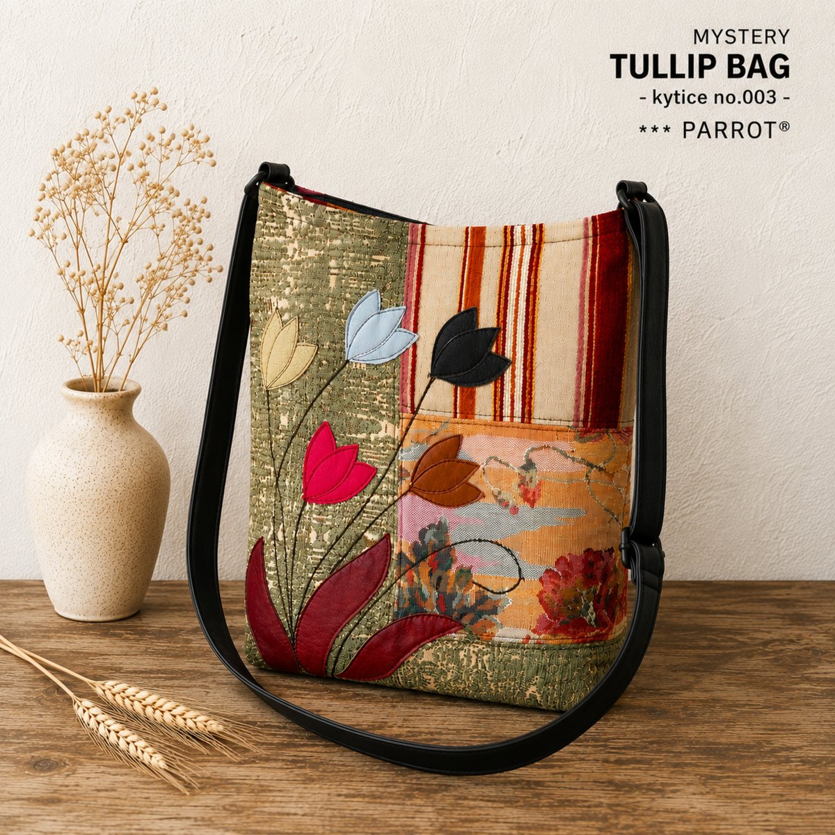 MYSTERY TULLIP BAG - kytice no.003 ***  PARROT®