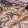 Saténový šátek Alfons Mucha - ll. jakost