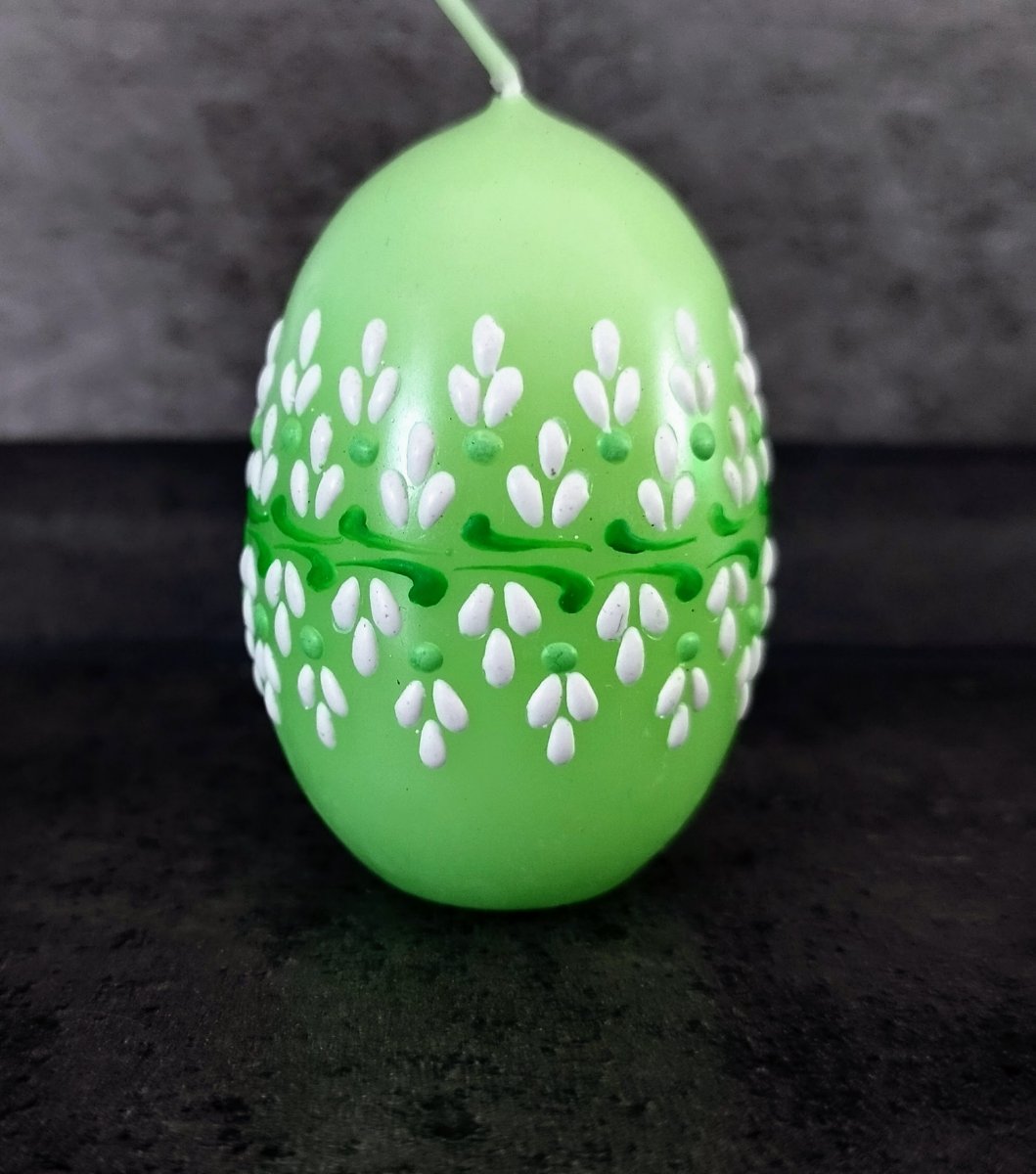 Svíčka ručně zdobená