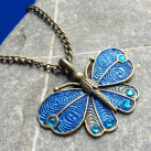 Modrásek - přívěsek