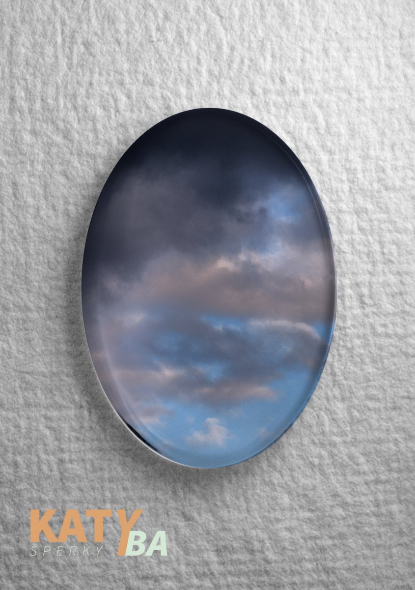 Kabošon 40 x 30 mm - Mrak 2