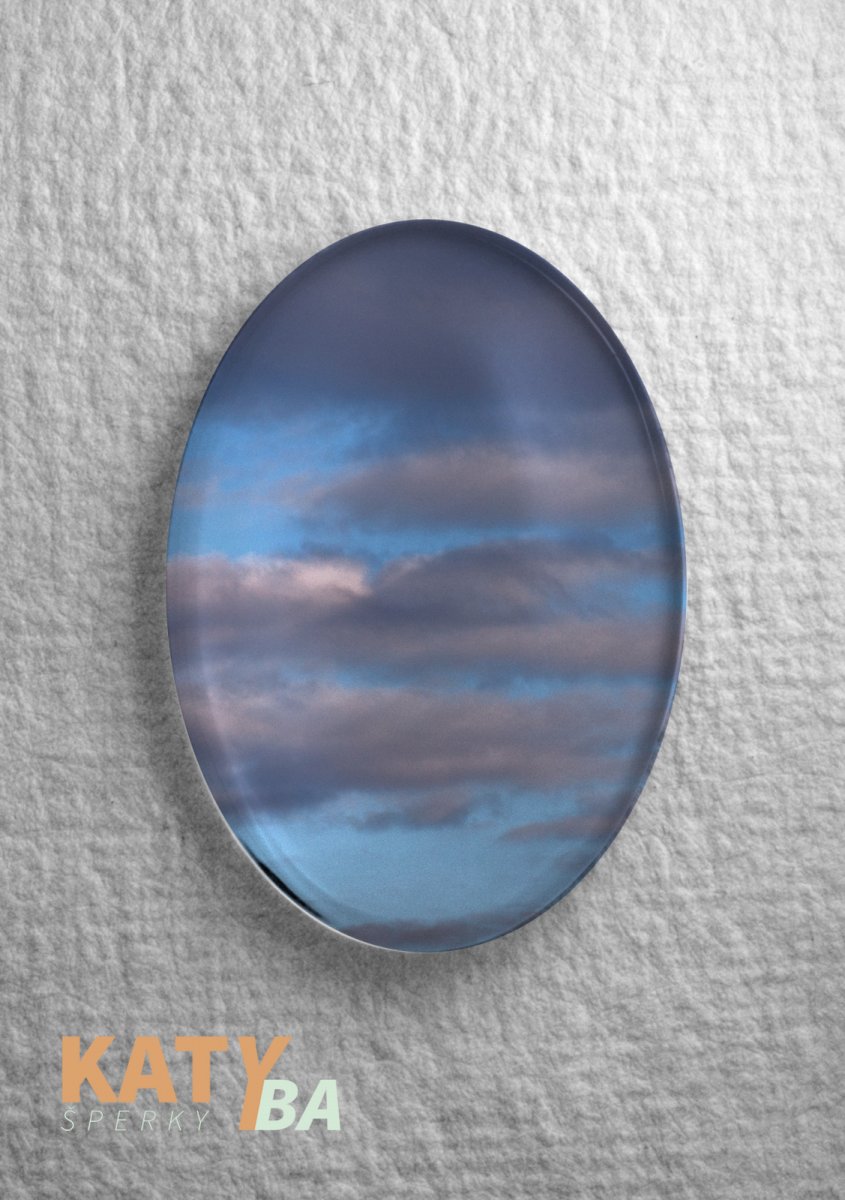 Kabošon 40 x 30 mm - Mrak 3