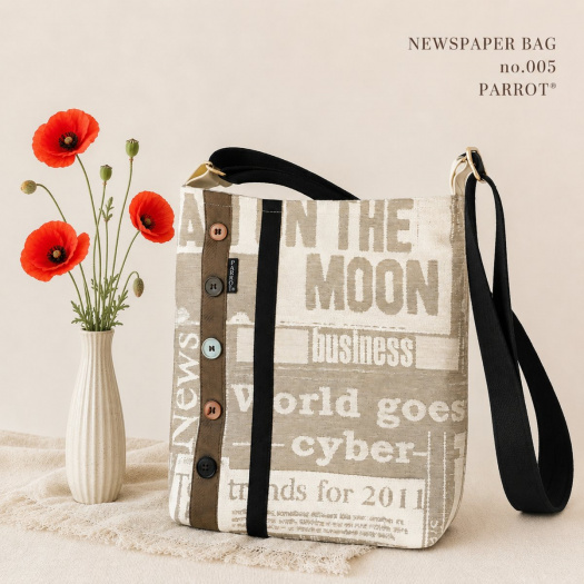 NEWSPAPER bag no.005 ***  PARROT®