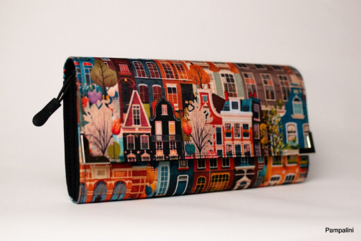 Veliká peněženka - Domečky