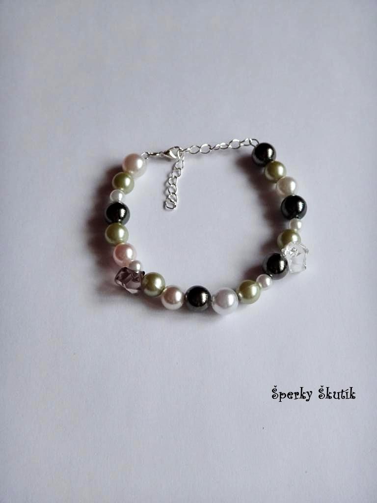 NR0001 - Jednoduchý korálkový náramek