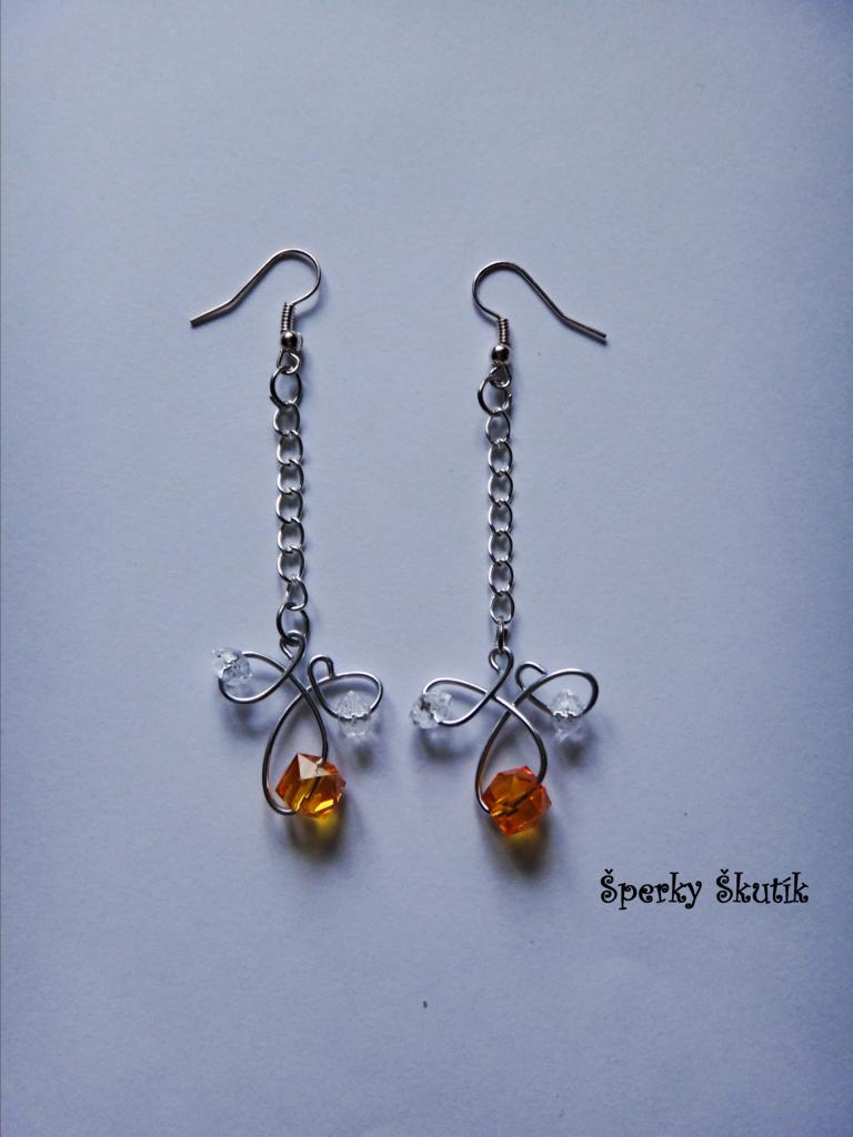 NU0032 - Oranžové trojlístky