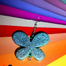 Náušnice - Perleťový motýl NUK31