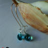 Náušnice - Swarovski Elements-INDICOLITE NUS10