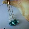 Náušnice - Swarovski Elements-INDICOLITE NUS10