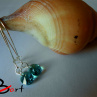 Náušnice - Swarovski Elements-INDICOLITE NUS10