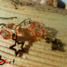 Náušnice - Swarovsky Elements METALLIC SUNSHINE NUS15