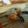 Náušnice - Swarovsky Elements METALLIC SUNSHINE NUS15