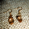 Náušnice - Swarovski Elements-CRYSTAL GOLD SHADOW  NUS2