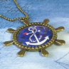 Námořnický náhrdelník - kormidlo II.