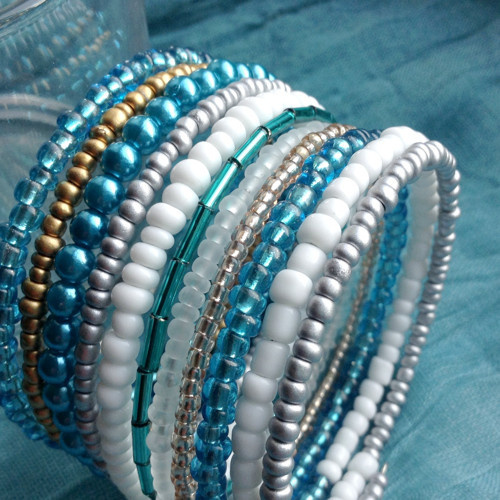 Náramek Tyrkys na sněhu