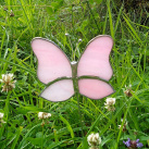 Motýl - skleněný zápich - Tiffany
