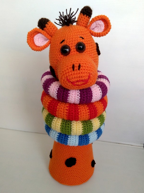 Žirafa - společenská hra - házecí kužel