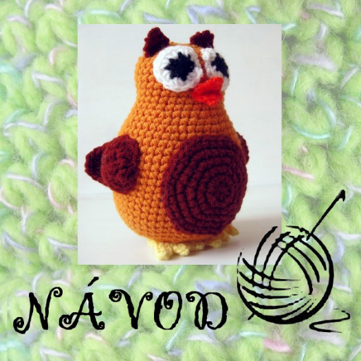 Návod - háčkovaná sovička