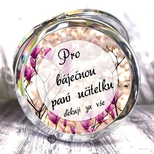 Zrcátko paní učitelce - na přání 