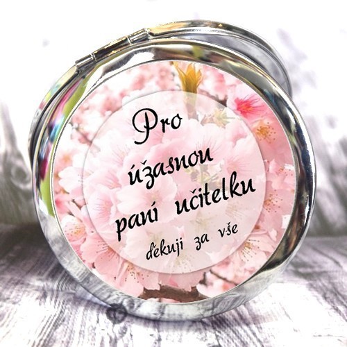 Zrcátko paní učitelce - na přání 