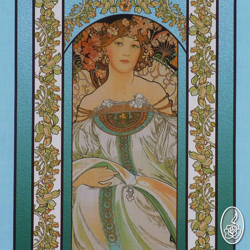 Látkový panel Alfons Mucha - Snění
