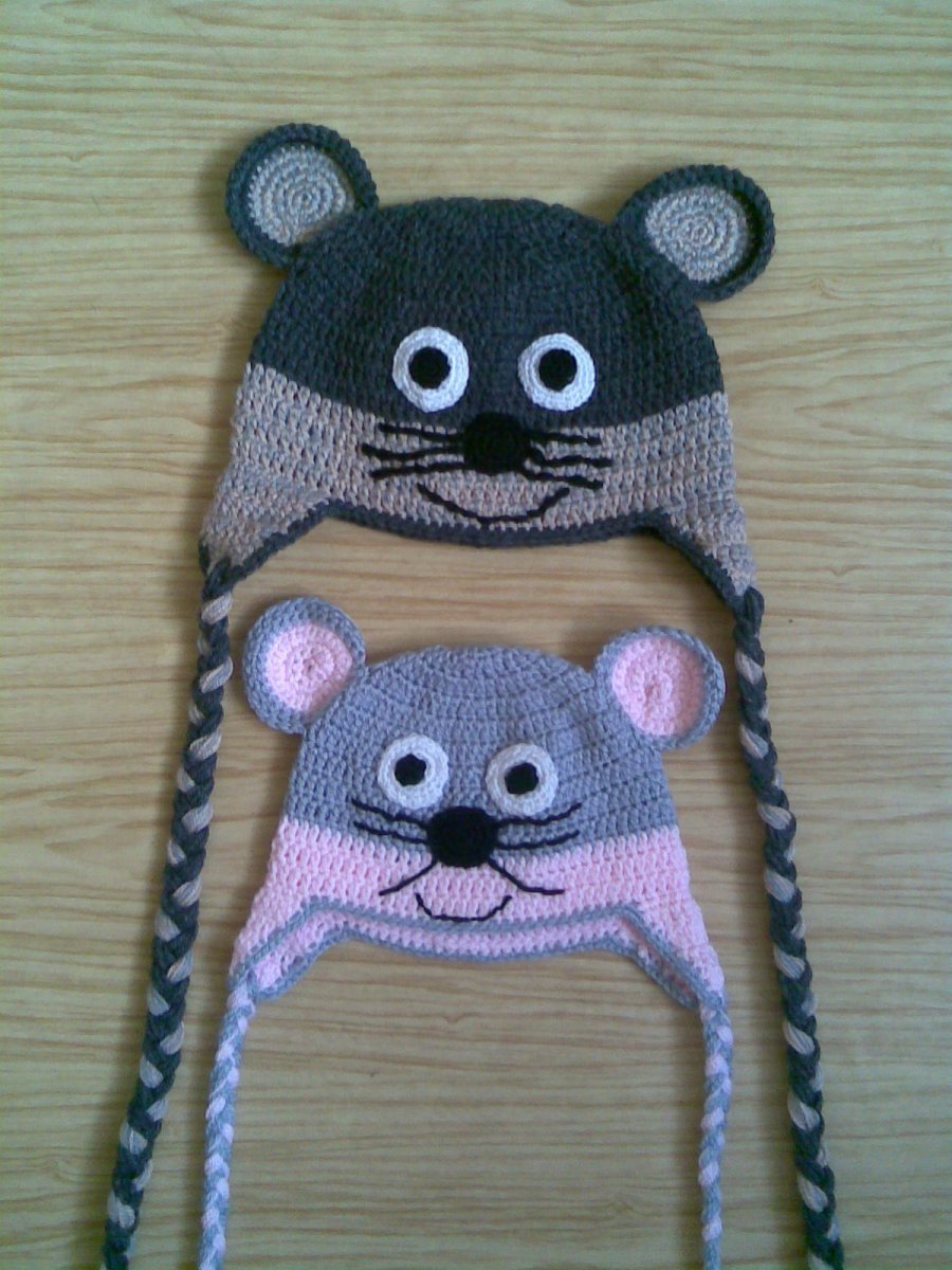 Háčkovaná ušanka