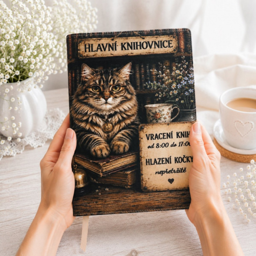 HLAVNÍ KNIHOVNICE -  obal na knihu