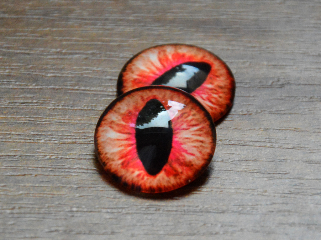 Kabošon oči č. 17 / 12 mm