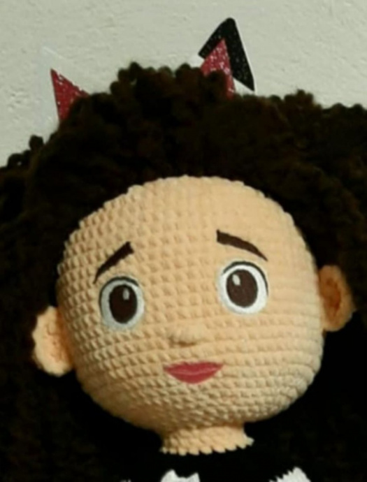 Vyšívané oči 3,5x3,5 cm na Gabbi 1 pár