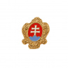 Pánský set doplňků se slovenským štítem (manžetové knoflíčky + kravatová spona + odznak)