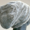 Oversized Hipster Hat/Grey/FakeFur