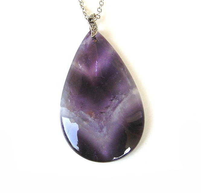 Ametyst na řetízku