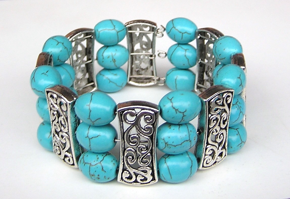 Náramek s tyrkenitem